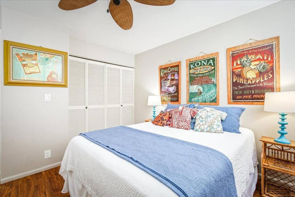 Beautiful 2/2 Condo In Kailua Kona. Ocean View! Kailua-Kona Exterior foto
